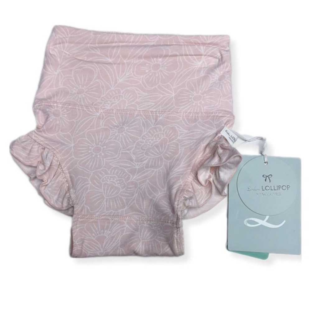 BNIB LouLou Lollipop Pink Floral Bloomers